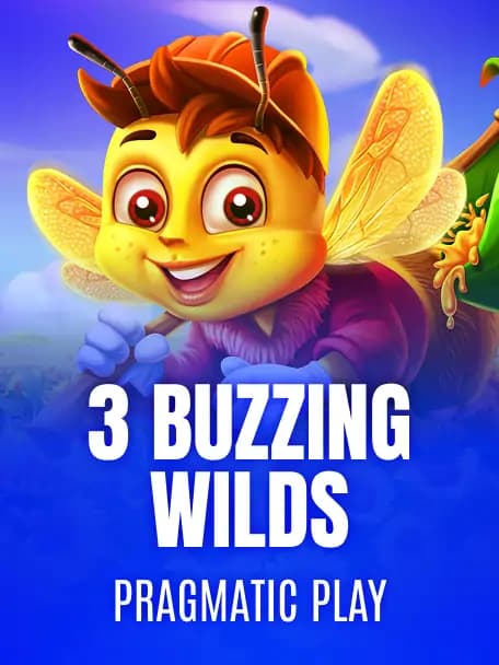 3 Buzzing Wilds slot poster