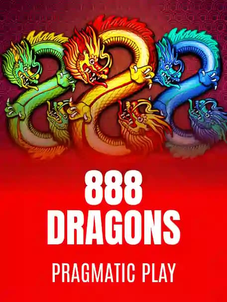 888 Dragons slot poster