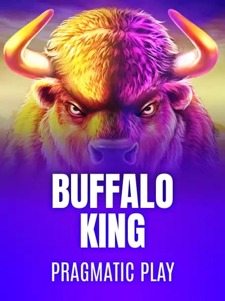 Buffalo King slot poster