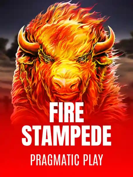 Fire Stampede slot poster