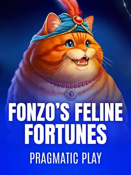 Fonzo’s Feline Fortunes slot poster