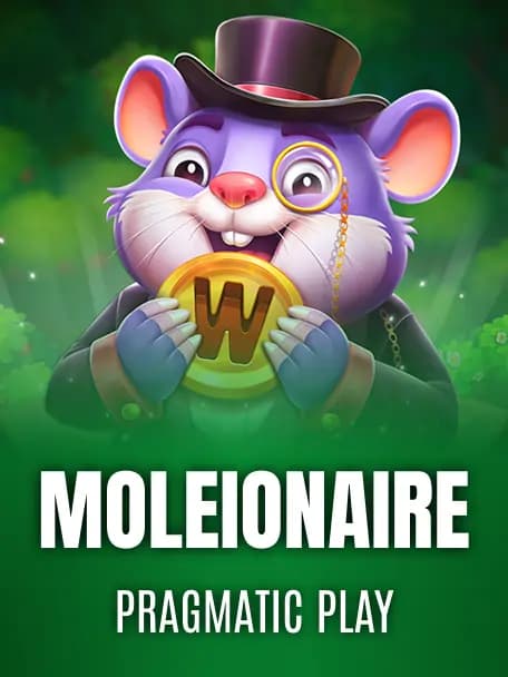 Moleionaire slot poster