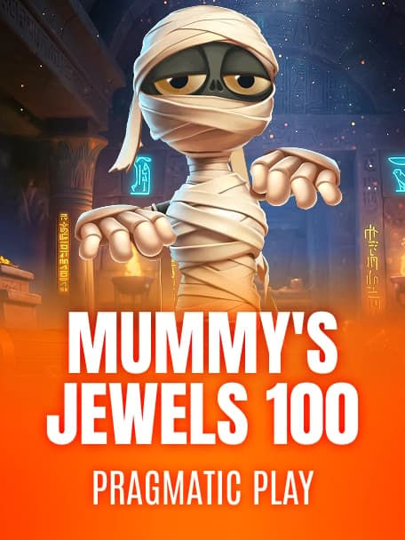 Mummy’s Jewels 100 slot poster