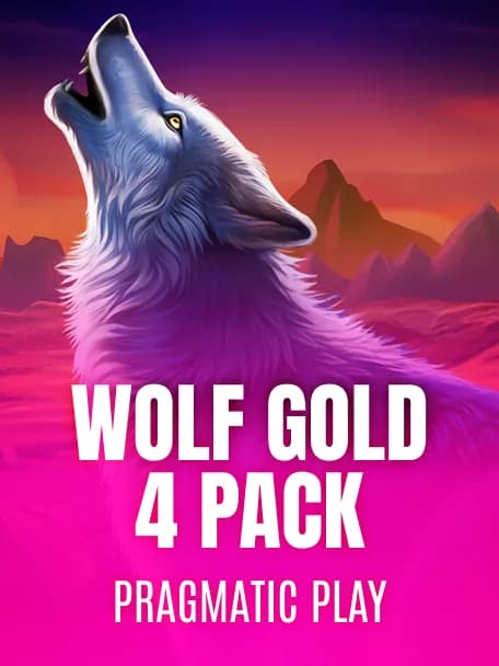 Wolf Gold 4 Pack slot poster
